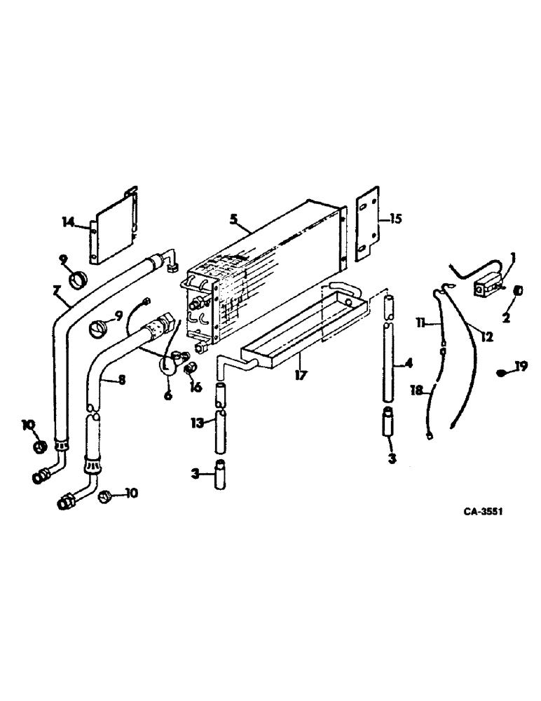 Схема запчастей Case IH 915 - (13-17) - SUPERSTRUCTURE, OPERATORS CAB EVAPORATOR (05) - SUPERSTRUCTURE