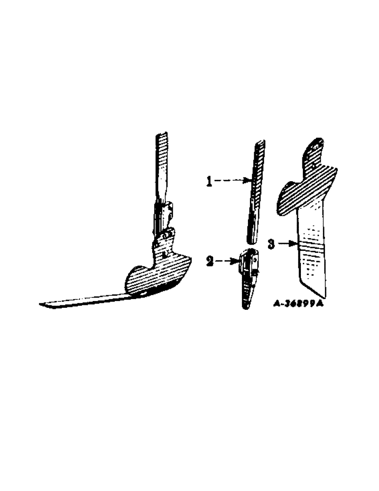 Схема запчастей Case IH 1269 - (AL-11[A]) - ADJUSTABLE KNIFE WEEDER 