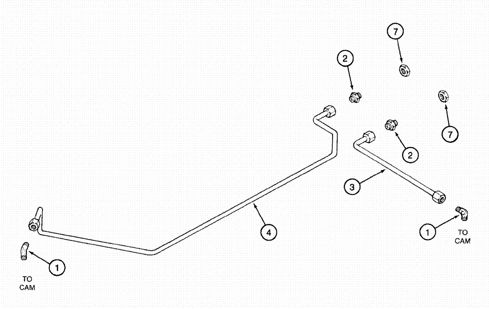 Схема запчастей Case IH 620 - (09A-20) - CAM LUBRICATION (13) - PICKING SYSTEM