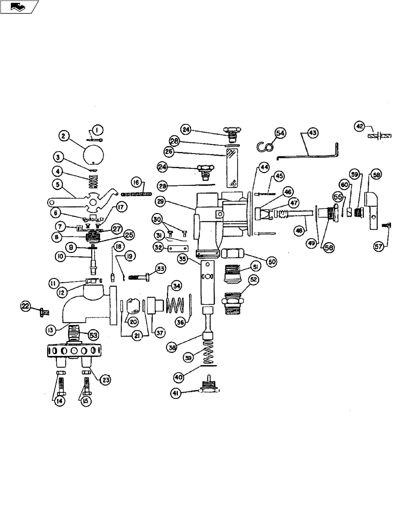 Схема запчастей Case IH 3100 - (35.106.02) - 1661 SQUIBB REGULATOR (35) - HYDRAULIC SYSTEMS
