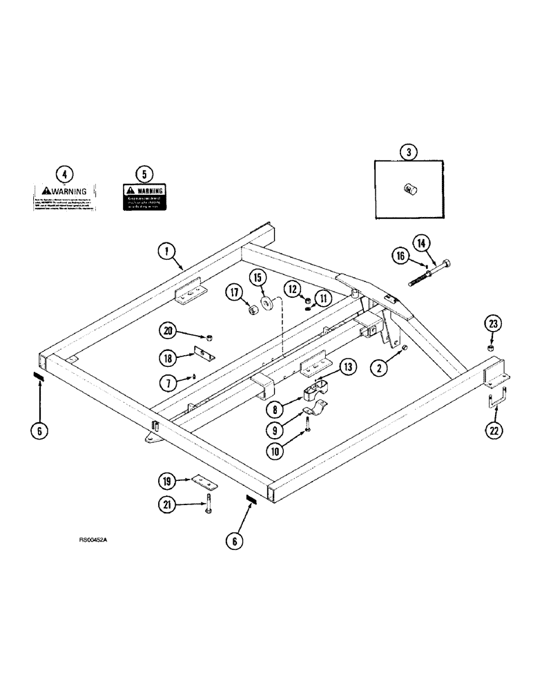 Схема запчастей Case IH 3800 - (9-02) - MAIN FRAME (09) - CHASSIS/ATTACHMENTS