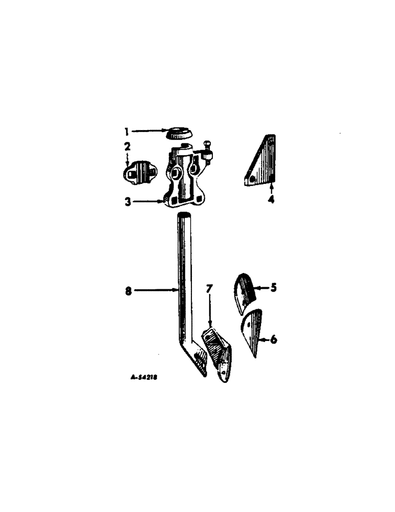 Схема запчастей Case IH F11 - (A-4) - STATIONARY JOINTERS, ONE PER FURROW 