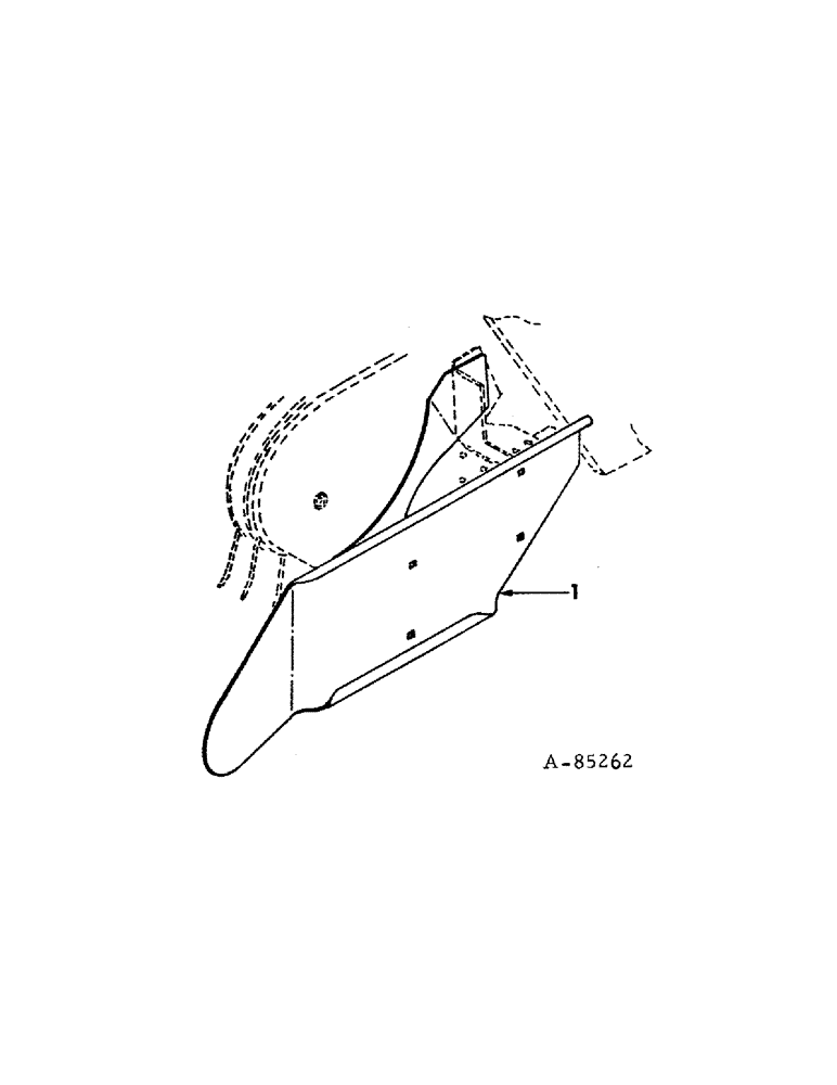 Схема запчастей Case IH 241 - (A-40[A]) - PICKUP END SHEET ATTACHMENT (60) - PRODUCT FEEDING
