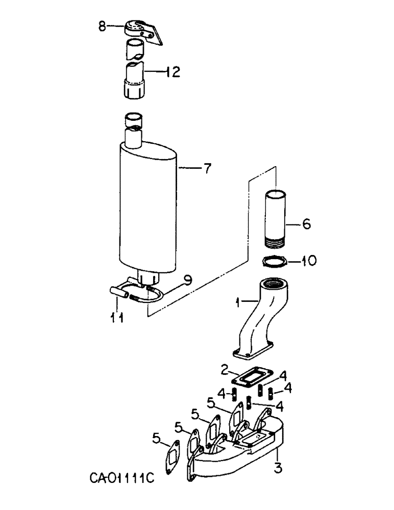Схема запчастей Case IH 2500 - (12-06) - POWER, VERTICAL EXHAUST, DIESEL ENGINE TRACTORS Power