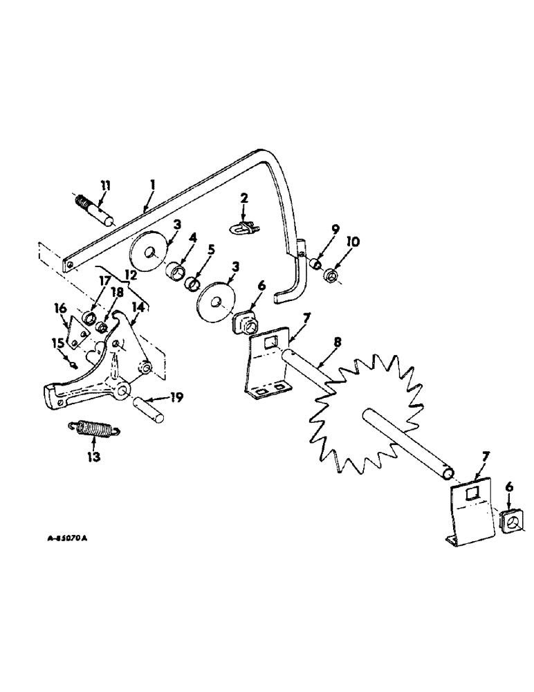 Схема запчастей Case IH 420 - (D-32) - BALE LENGTH CONTROL 