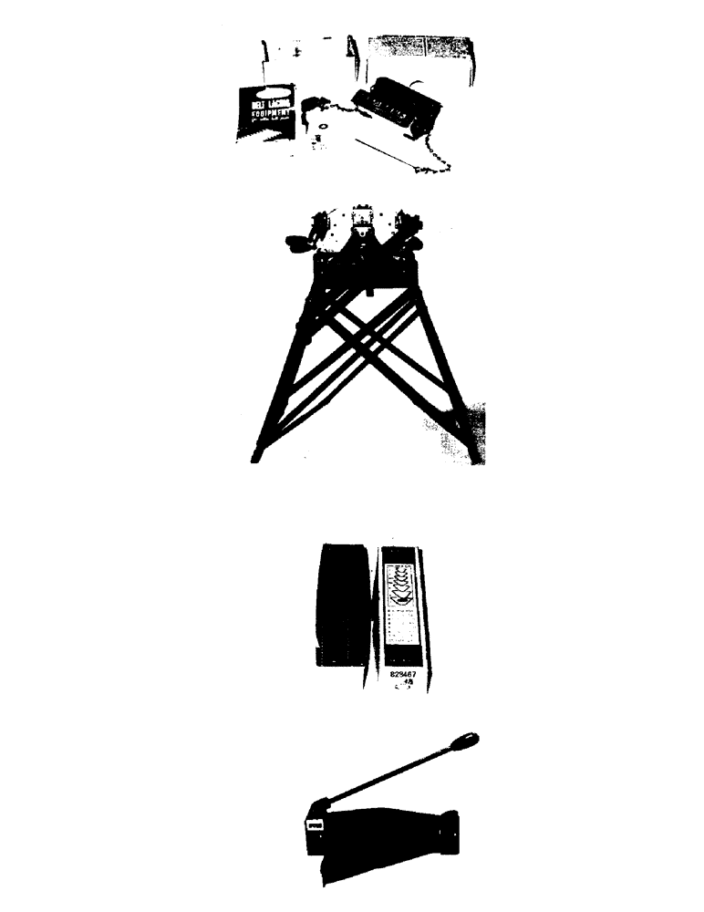 Схема запчастей Case IH 8440 - (27) - LACER AND SPLICER TOOL KIT Decals & Attachments