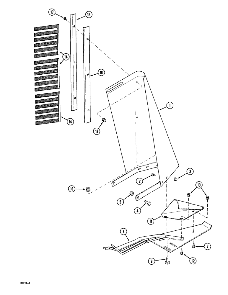 Схема запчастей Case IH 1800 - (9A-08) - PLANT LIFTER (13) - PICKING SYSTEM