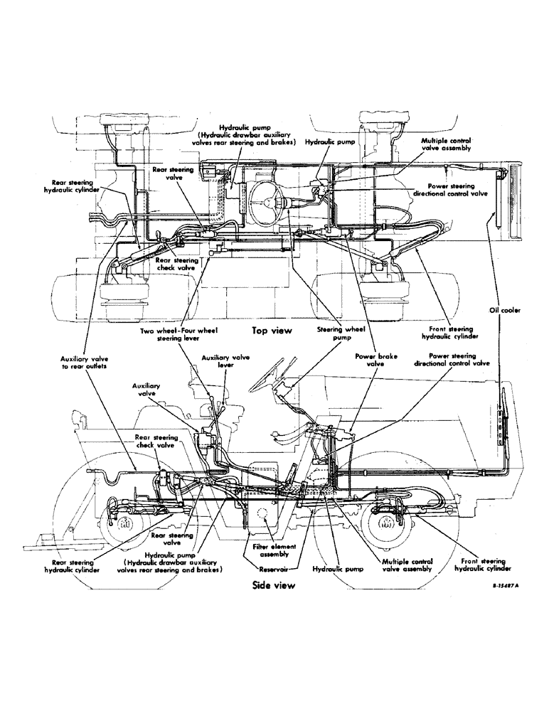 Схема запчастей Case IH 4156 - (F-02) - HYDRAULIC SYSTEM (07) - HYDRAULIC SYSTEM