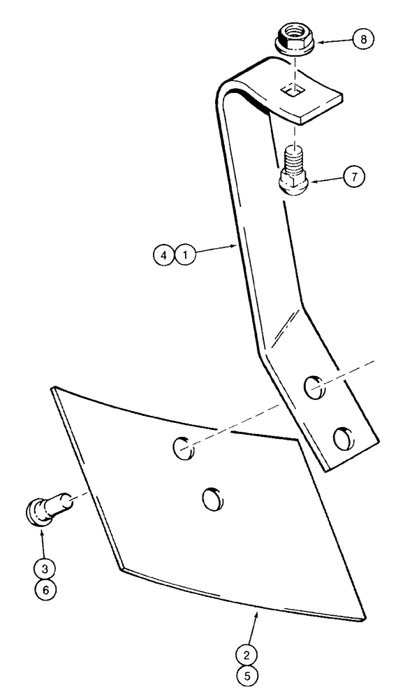 Схема запчастей Case IH 501 - (9-13) - SCRAPERS (09) - CHASSIS/ATTACHMENTS