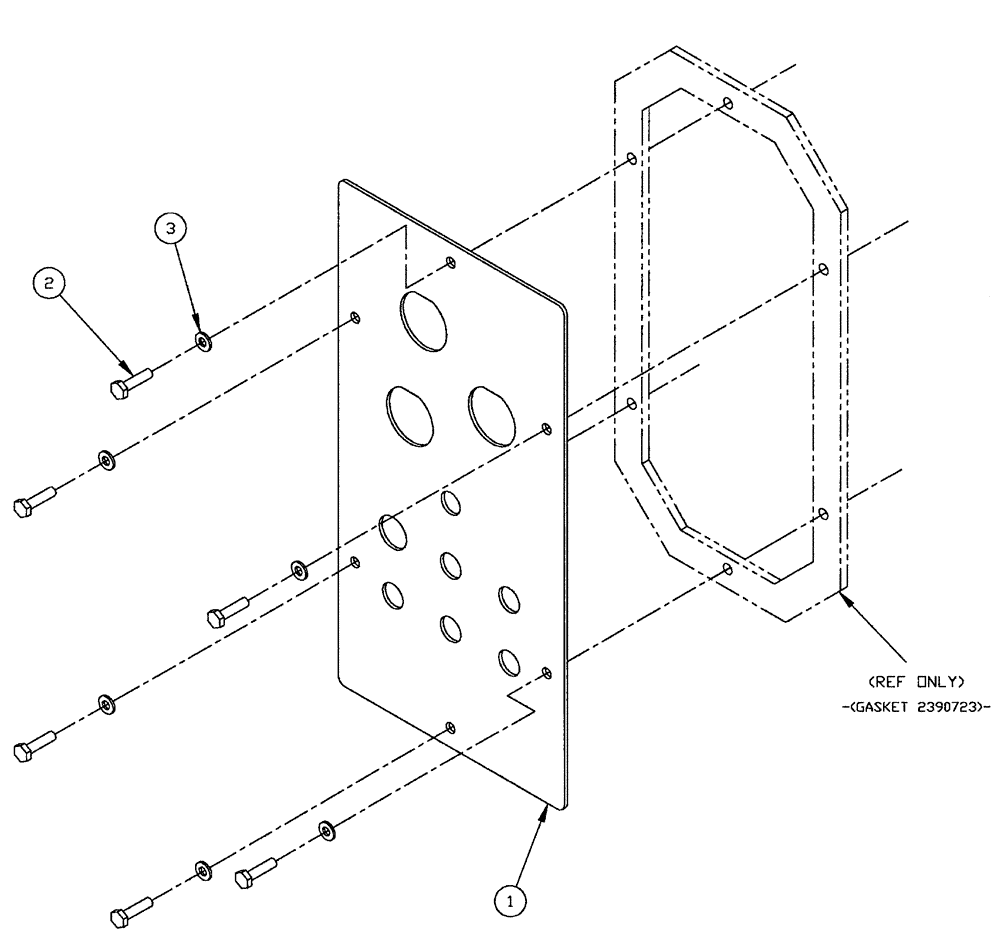 Схема запчастей Case IH 438 - (14-006) - BULKHEAD PANEL GROUP (06) - ELECTRICAL