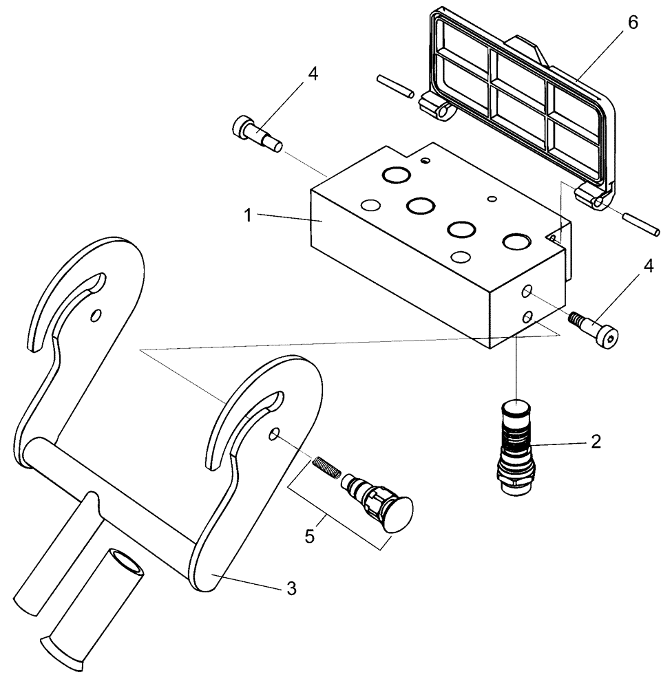 Схема запчастей Case IH L780 PRO - (35.310.AP[04]) - VAR - 717528006 - 4 COUPLER - LOWER (35) - HYDRAULIC SYSTEMS