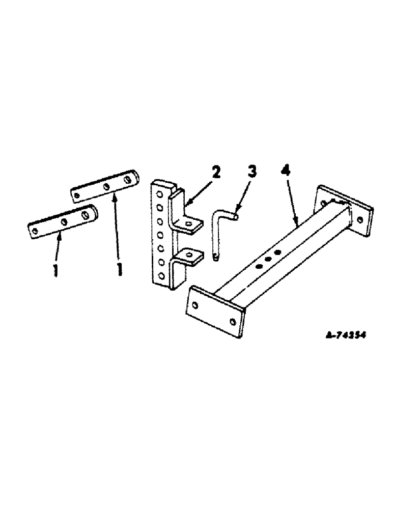 Схема запчастей Case IH 1000 - (E-11) - FAST HITCH, ADAPTING PACKAGE, PRODUCT GRAPHICS 