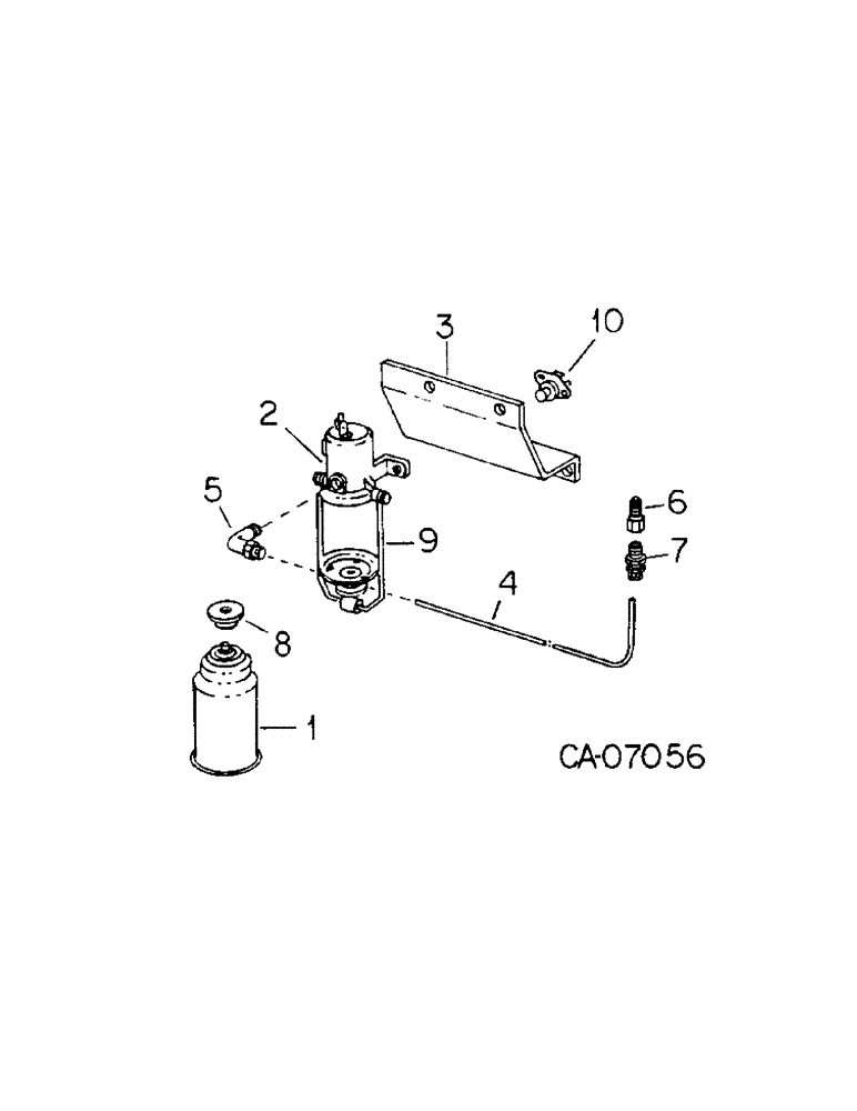 Схема запчастей Case IH 3788 - (12-12) - POWER, ETHER STARTING Power