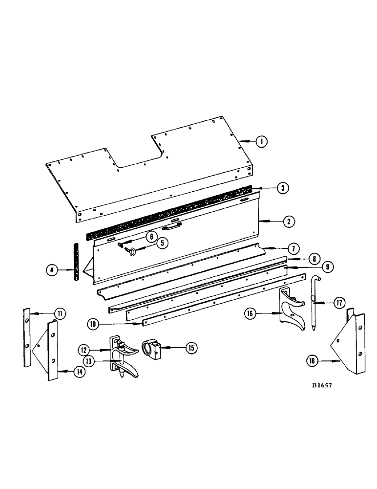 Схема запчастей Case IH 960 - (070) - FRONT DECK (60) - PRODUCT FEEDING
