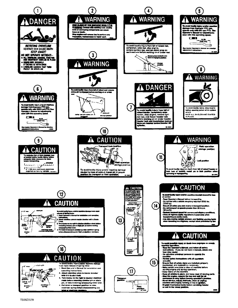 Схема запчастей Case IH 730 - (9-54) - DECALS (09) - CHASSIS