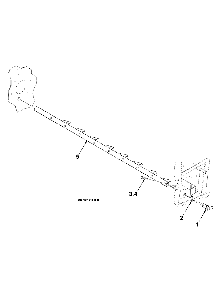 Схема запчастей Case IH 8480 - (6-08) - CROP RETAINER ASSEMBLY, SERIAL NUMBER CFH0052314 AND LATER (14) - BALE CHAMBER