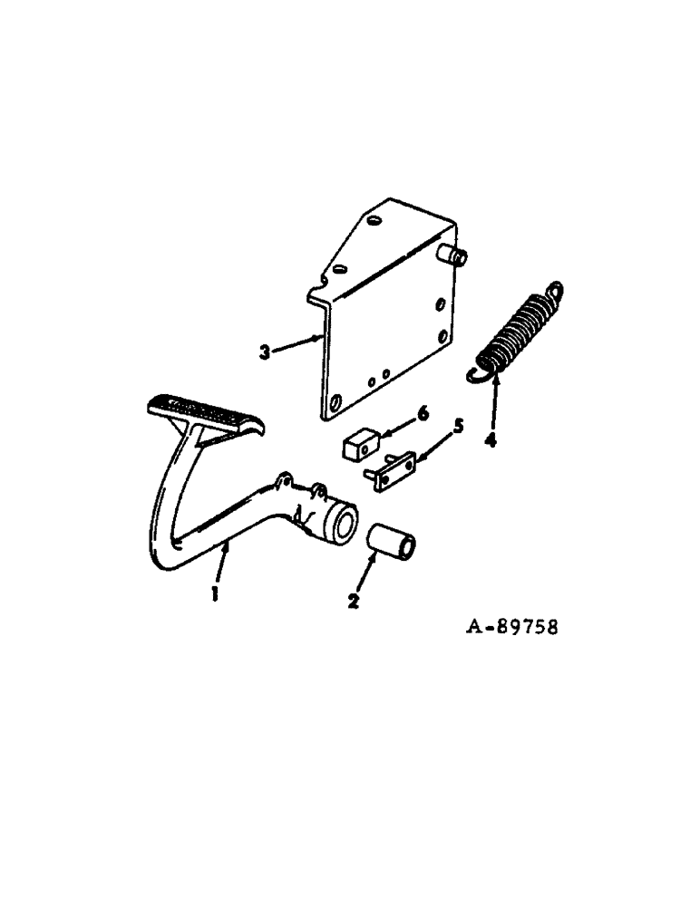 Схема запчастей Case IH HYDRO 86 - (07-31) - DRIVE TRAIN, FOOT-N-INCH CONTROL, 666, 70 AND 86 HYDROSTATIC DRIVE TRACTORS (04) - Drive Train