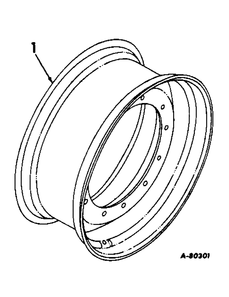 Схема запчастей Case IH 4156 - (L-02) - WHEELS AND WHEEL WEIGHTS, FRONT AND REAR WHEELS Wheels & Wheel Weights