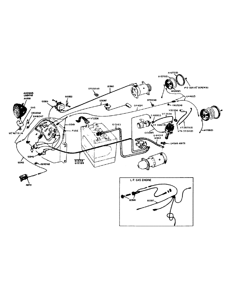 Схема запчастей Case IH 500B-SERIES - (030) - HEAD LAMPS AND ELECTRIC CABLES, HEAD LAMP AND TAIL LAMP (04) - ELECTRICAL SYSTEMS