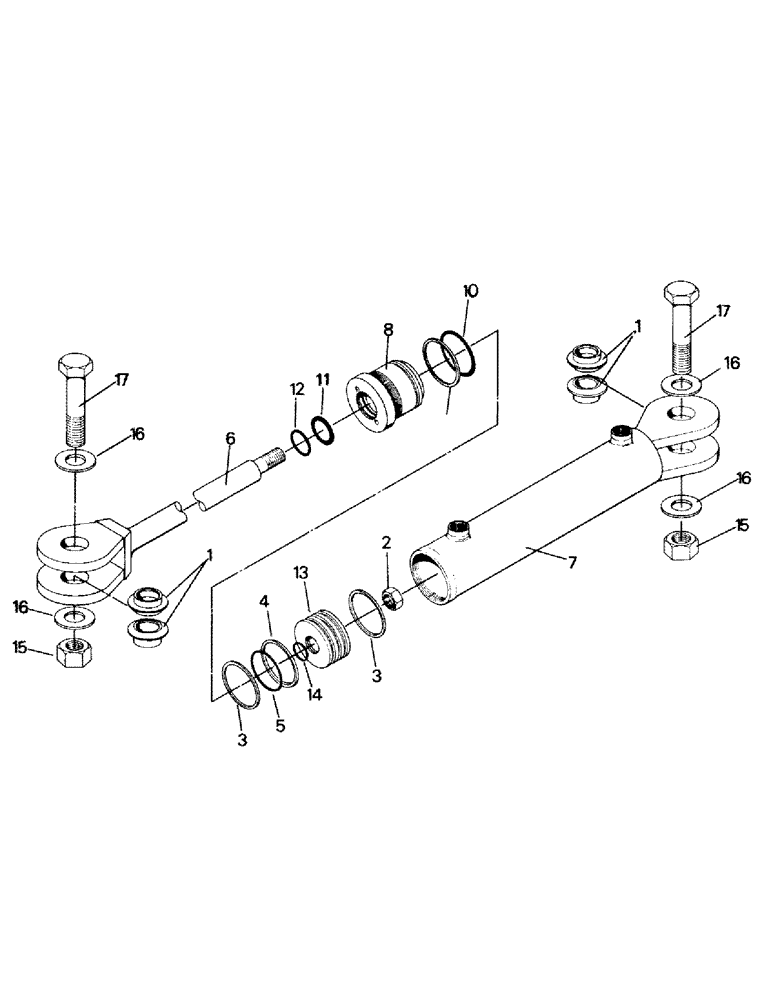 Схема запчастей Case IH ST450 - (08-16) - STEERING CYLINDERS AND MOUNTING (07) - HYDRAULICS