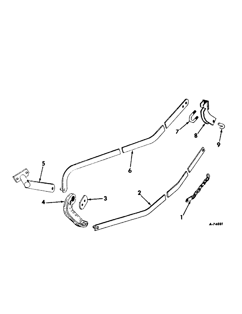 Схема запчастей Case IH 468 - (Y-17) - SIMULTANEOUS LIFT, 1963 