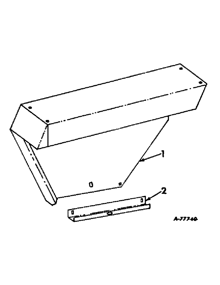 Схема запчастей Case IH 420 - (D-10) - FEEDER SHIELDS 