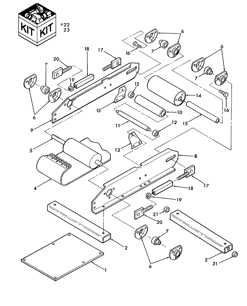 Схема запчастей Case IH BTX11 - (70.280.04) - LOWER APRON (70) - EJECTION