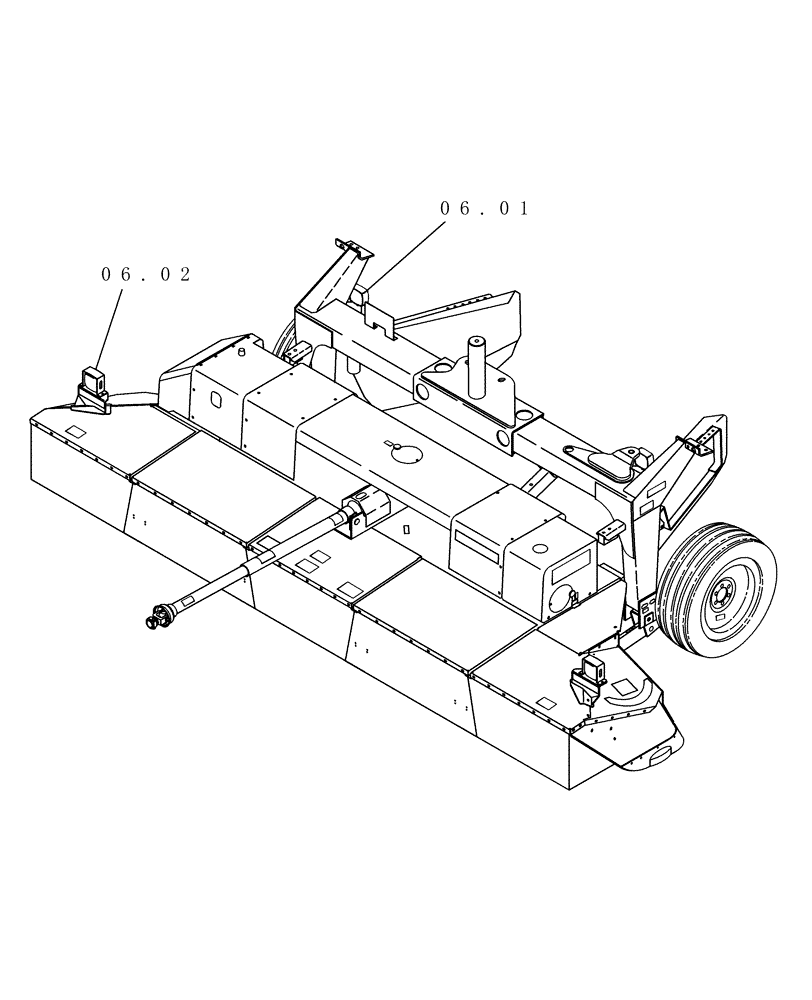 Схема запчастей Case IH DC162F - (06.00) - ELECTRICAL- PICTORIAL INDEX (06) - ELECTRICAL