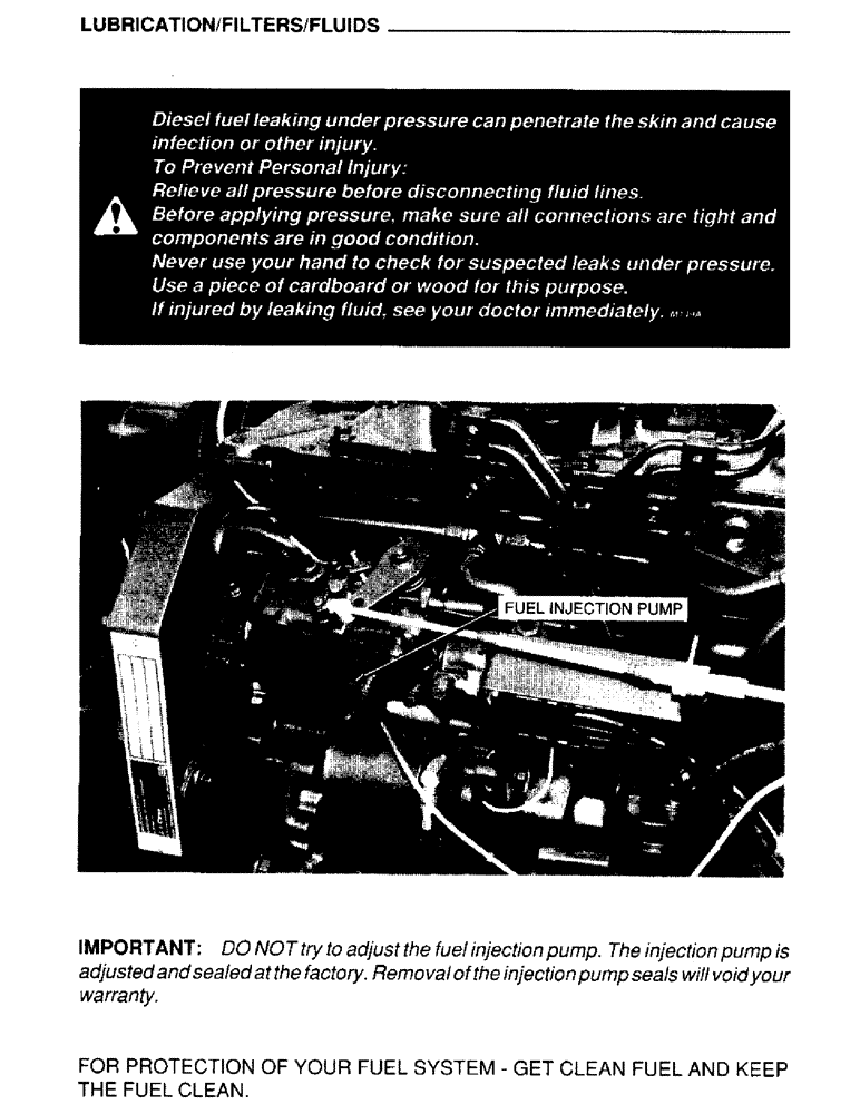 Схема запчастей Case IH 4390 - (025) - LUBRICATION, FILTERS, FLUIDS 