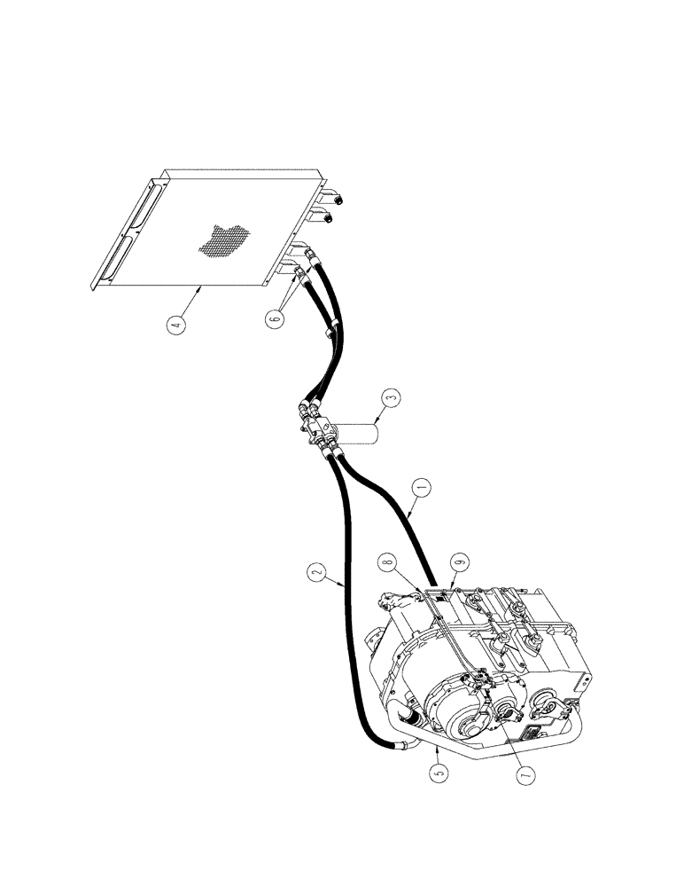 Схема запчастей Case IH STX425 - (01-01) - PICTORIAL INDEX - MANUAL SHIFT TRANSMISSION AND PTO CLUTCH LUBE (00) - PICTORIAL INDEX