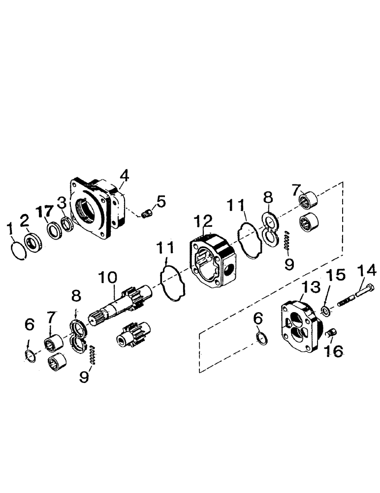 Схема запчастей Case IH 7700 - (B02-50) - HYDRAULICS, MOTOR, SECONDARY EXTRACTOR FAN Hydraulic Components & Circuits