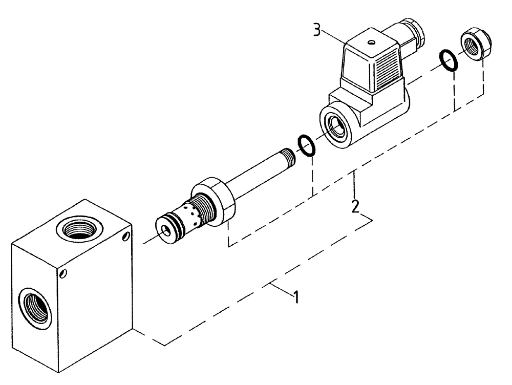 Схема запчастей Case IH 7700 - (B04[75A]) - HYDRAULIC SOLENOID VALVE Hydraulic Components & Circuits