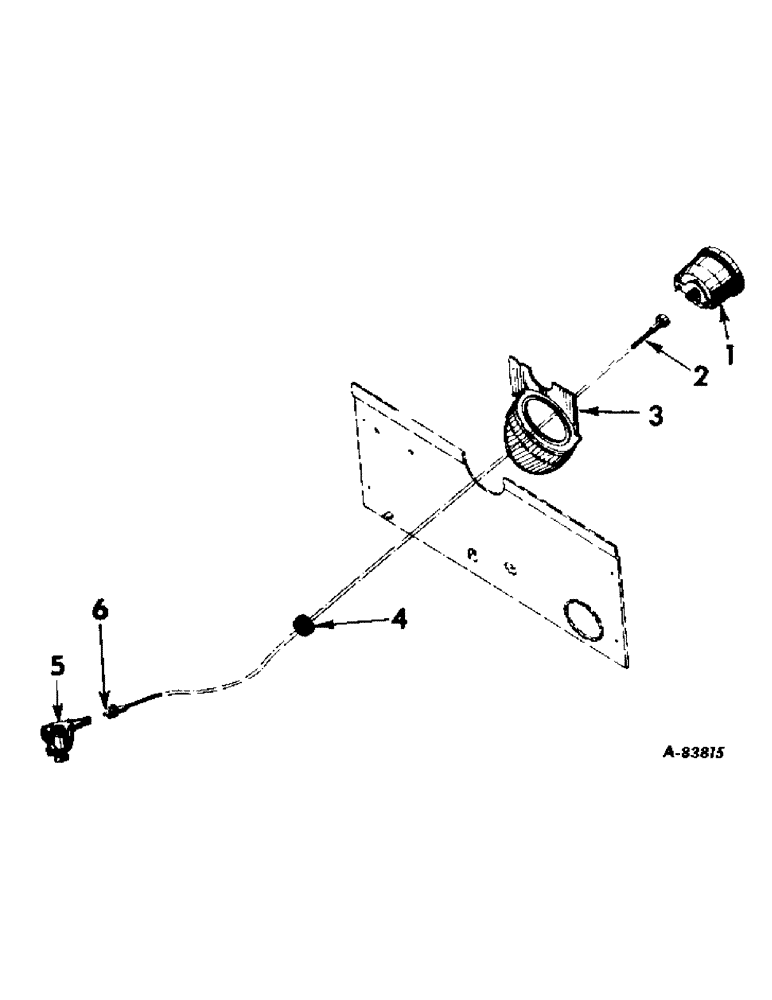 Схема запчастей Case IH B414 - (153A) - ENGINE CONTROLS, INSTRUMENT & PANEL, TACHOMETER, DIESEL ENGINE TRACTORS Engine Controls