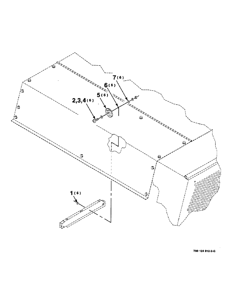 Схема запчастей Case IH 8580 - (06-34) - KNOTTER MONITOR ASSEMBLY (14) - BALE CHAMBER