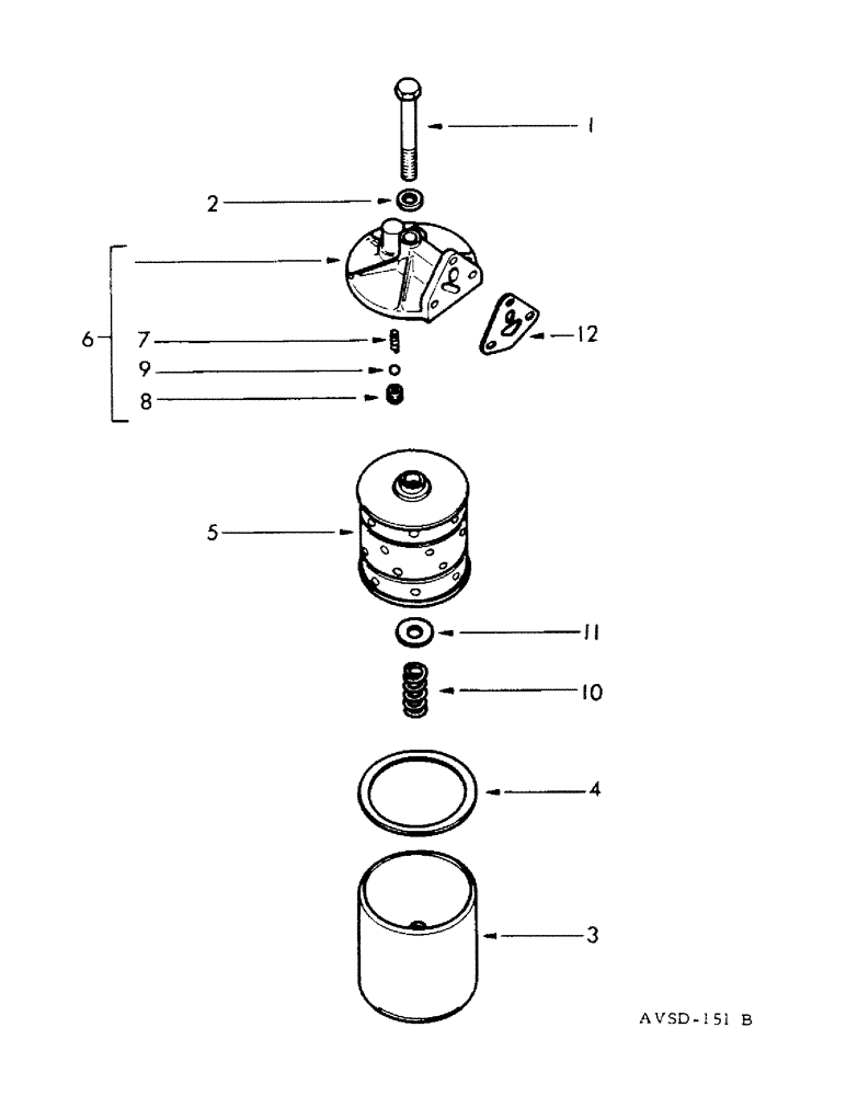 Схема запчастей Case IH FU-267D - (032) - "GUIOT" OIL FILTER (02) - ENGINE