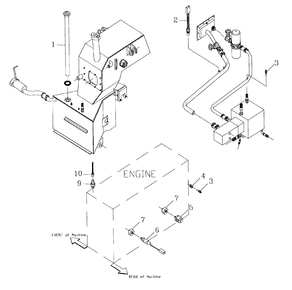 Схема запчастей Case IH AUSTOFT - (C04-01) - SENDERS AND SWITCHES Engine & Engine Attachments
