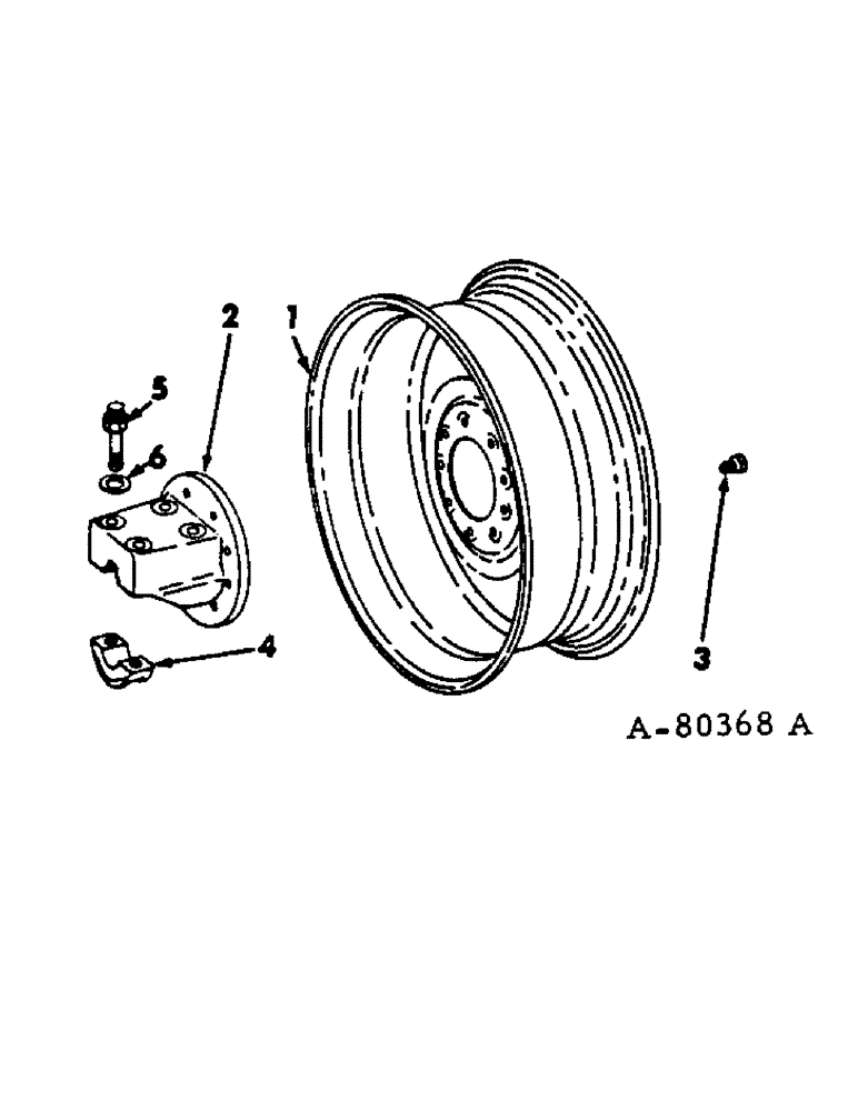 Схема запчастей Case IH HYDRO 186 - (15-05) - WHEELS AND TRACTION, OUTER DUAL REAR WHEELS, DISC TYPE Wheels & Traction