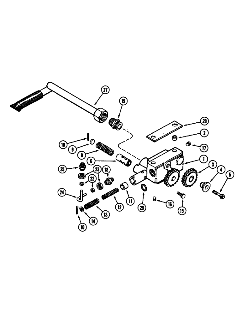 Схема запчастей Case IH 3294 - (2-040) - OIL PUMP, 504BDT DIESEL ENGINE (02) - ENGINE