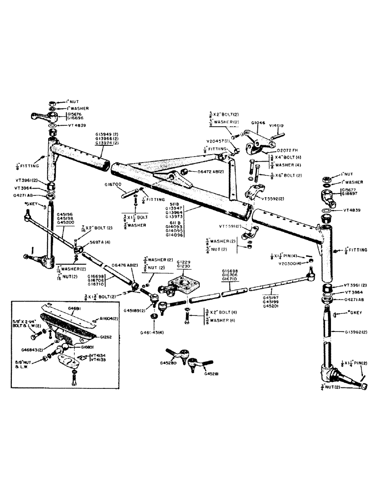 Схема запчастей Case IH 500B-SERIES - (084) - ADJUSTABLE FRONT AXLE (06) - POWER TRAIN