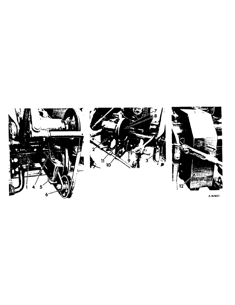 Схема запчастей Case IH C-1 - (H-4) - MOUNTING & DRIVE PARTS, FARMALL CUB TRACTORS W/FAST HITCH 