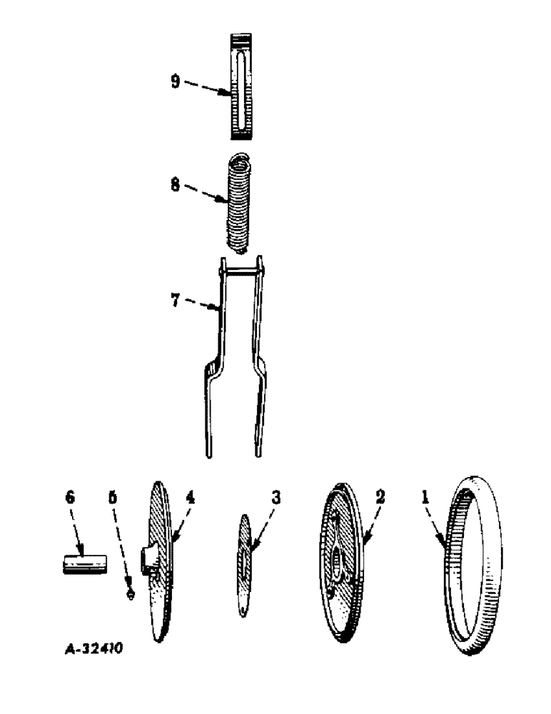 Схема запчастей Case IH 251 - (X-31) - SEED FIRMING WHEEL ATTACHMENT, CANNOT BE USED WITH PLANTER 