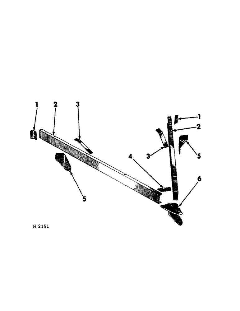 Схема запчастей Case IH 150 - (E-06) - TRACTOR HITCH 
