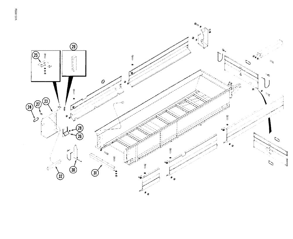 Схема запчастей Case IH 1500-SERIES - (09-04) - GUARD PANELS 