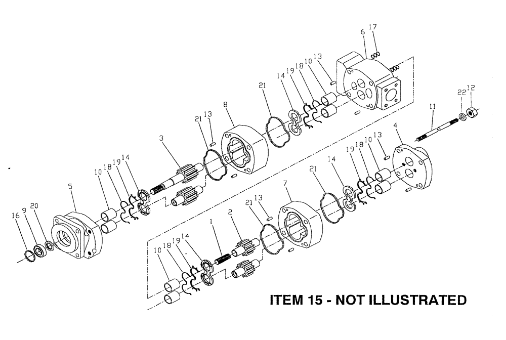 Схема запчастей Case IH 7700 - (B04[09]) - HYDRAULIC PUMP COMMERCIAL {108/6CT/M11-250} Hydraulic Components & Circuits