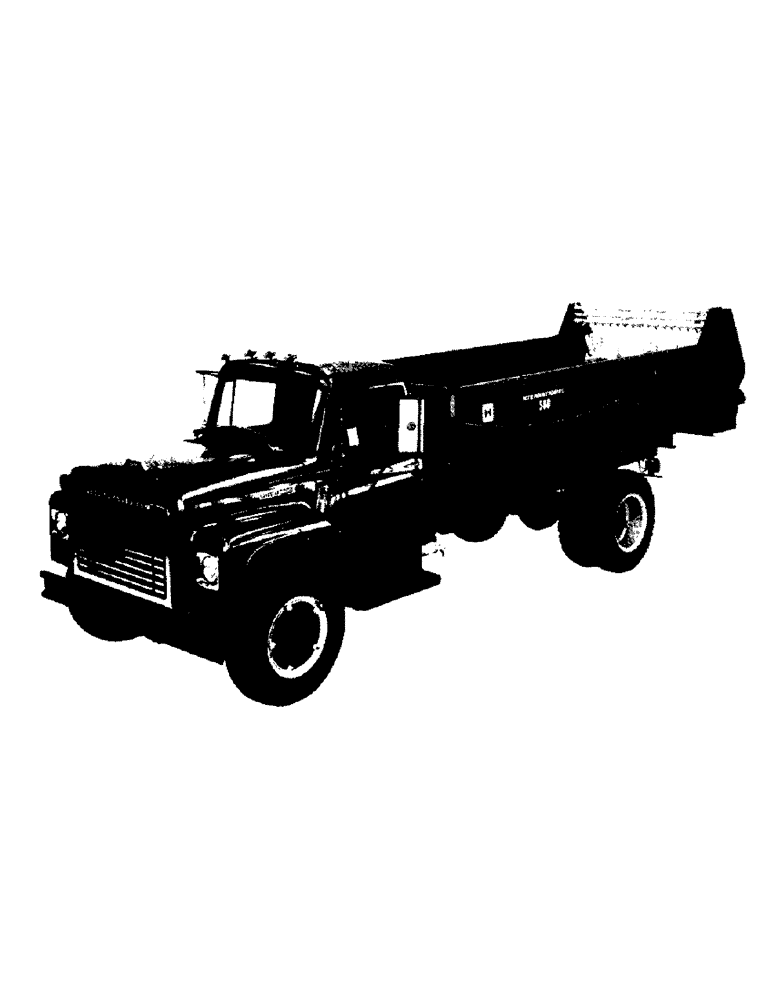 Схема запчастей Case IH 570 - (B-01) - INTERNATIONAL 570 AND 580 MANURE SPREADERS (00) - COMPLETE MACHINE