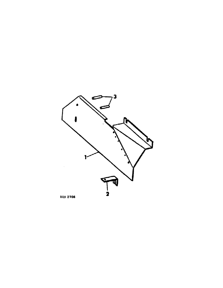 Схема запчастей Case IH DUAL - (C-20[1]) - AUGER DRIVE SHIELD 
