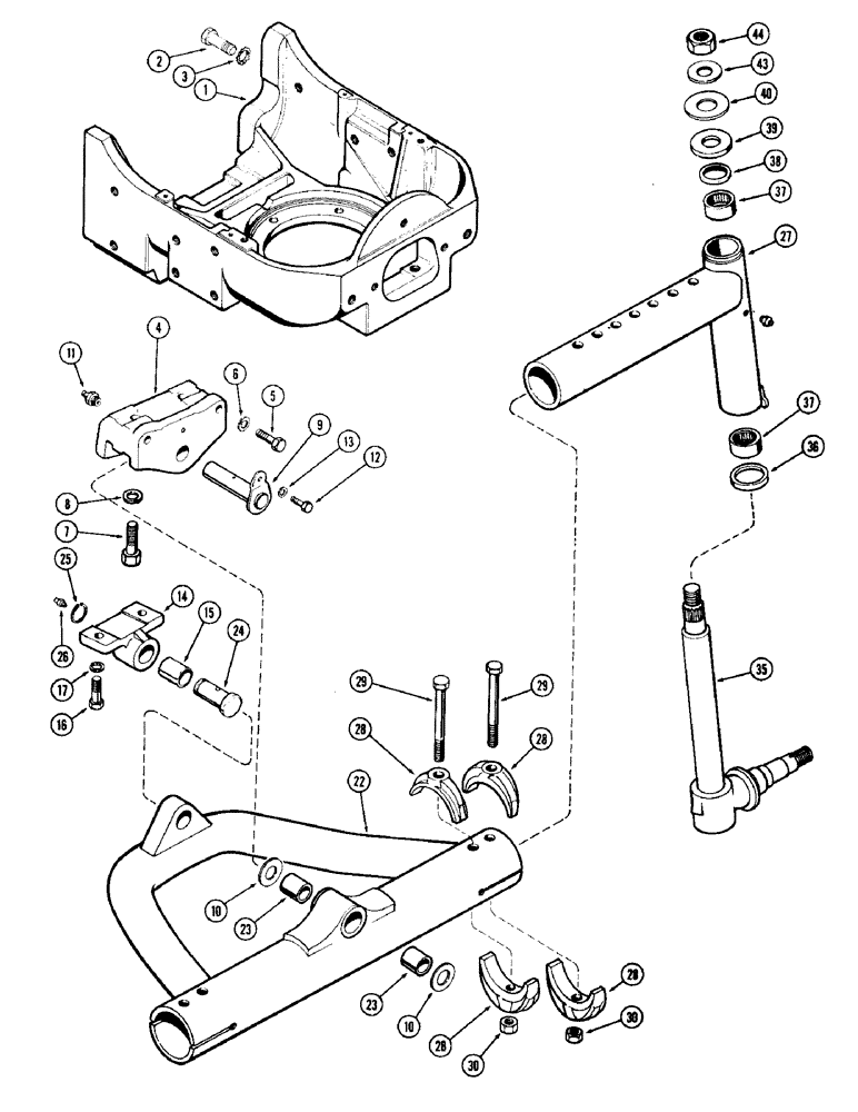 Схема запчастей Case IH 930-SERIES - (084) - ADJUSTABLE FRONT AXLE, GENERAL PURPOSE MODELS, FIRST USED TRACTOR SERIAL NUMBER 8339078 (06) - POWER TRAIN