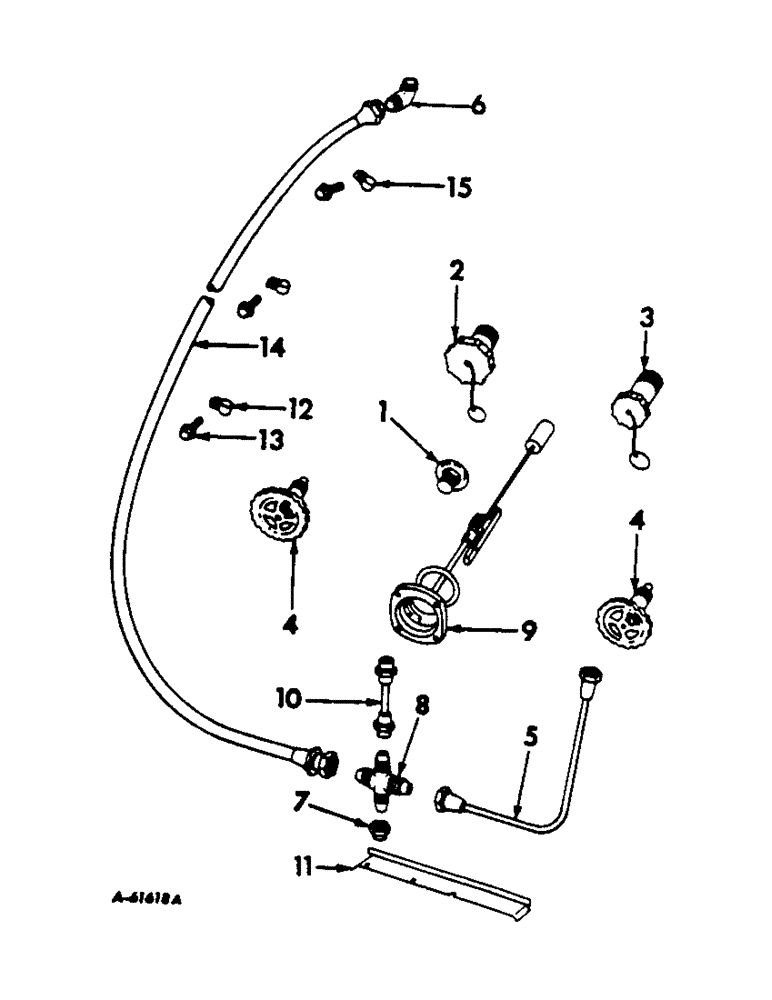 Схема запчастей Case IH 303 - (345) - BD-220 ENGINE, 3-9/16 X 3-11/16, VALVES AND CONNECTIONS, FOR LP GAS BURNING ENGINES (10) - ENGINE