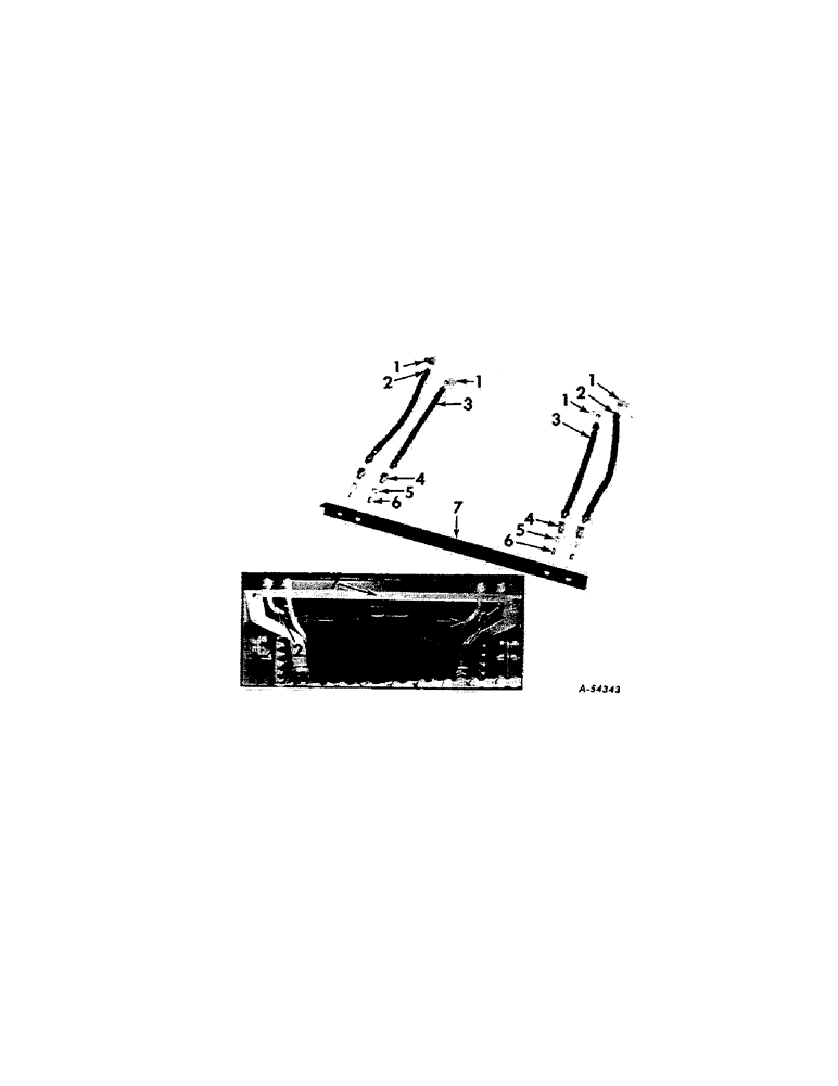 Схема запчастей Case IH 2-PR - (087[1]) - BANK LUBRICATION ATTACHMENT, INNER GATHERER DRIVE LUBRICATION (71) - LUBRICATION SYSTEM
