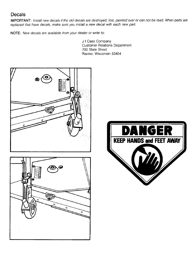 Схема запчастей Case IH 72MS - (07) - DECALS 